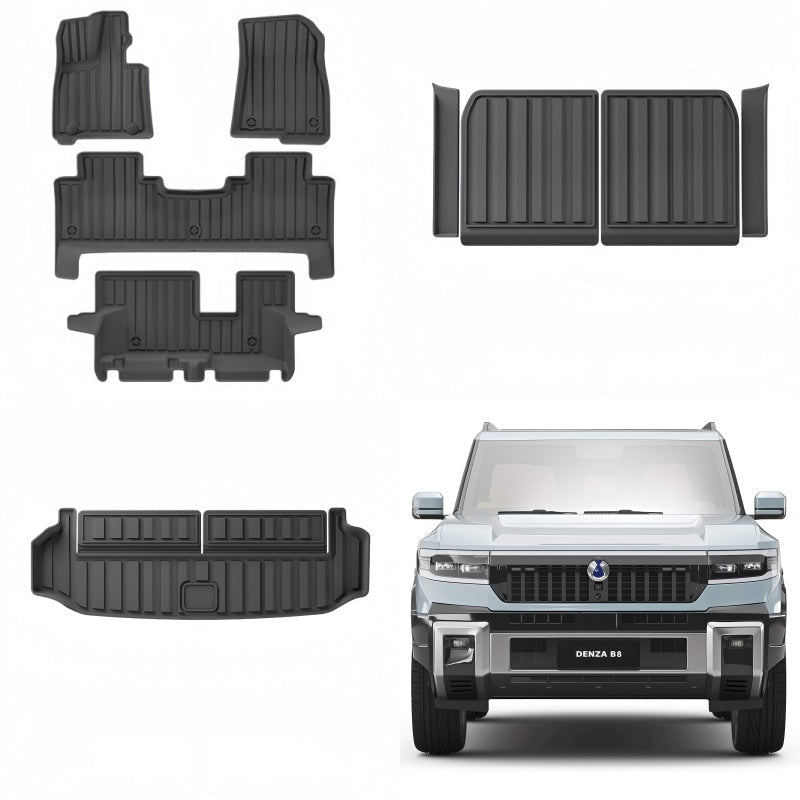 TPE Floor Mats & Trunk Mat for BYD Leopard 8 & Denza B8