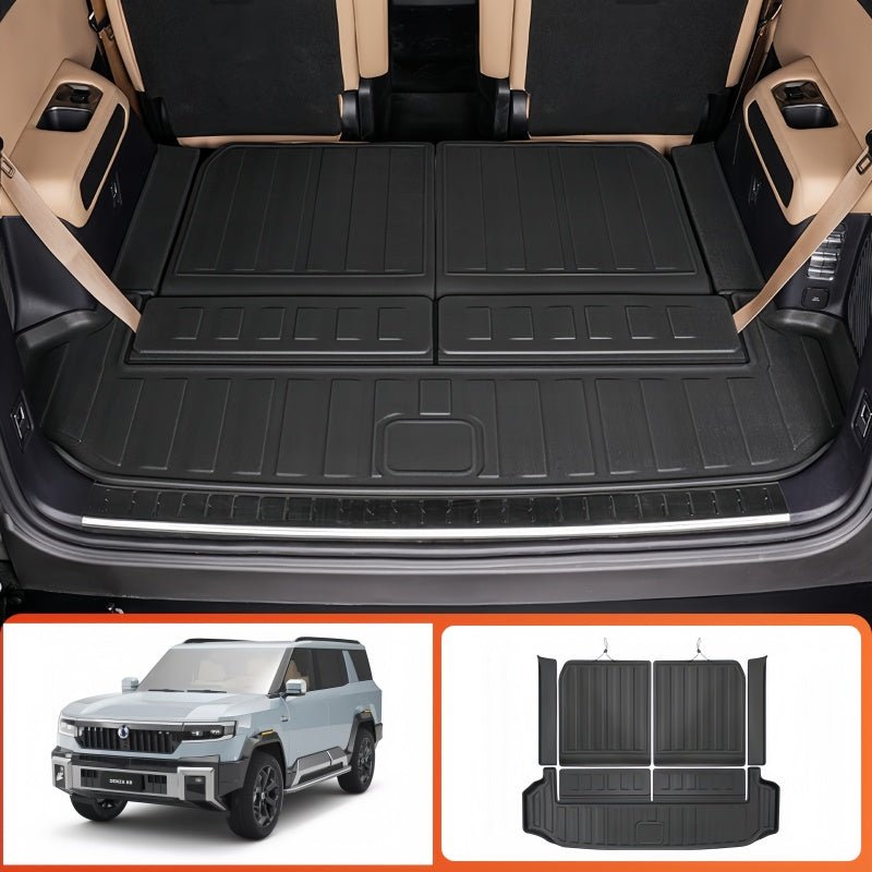 TPE Trunk Mats & Seat Back Cushion for BYD Leopard 8 & Denza B8