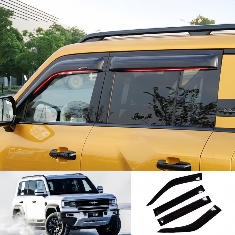 Window Rain Guards / Wind Deflectors for BYD Leopard 5 & Denza B5