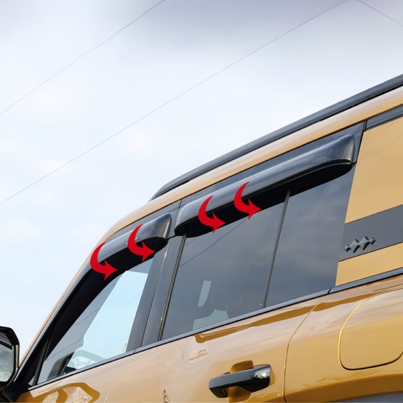 Window Rain Guards / Wind Deflectors for BYD Leopard 5 & Denza B5