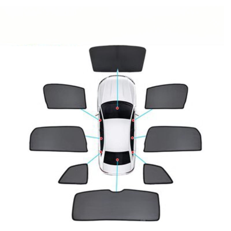 For BYD Seal u & Sealion 6 MagiShade – Magnetic Sunshade Set