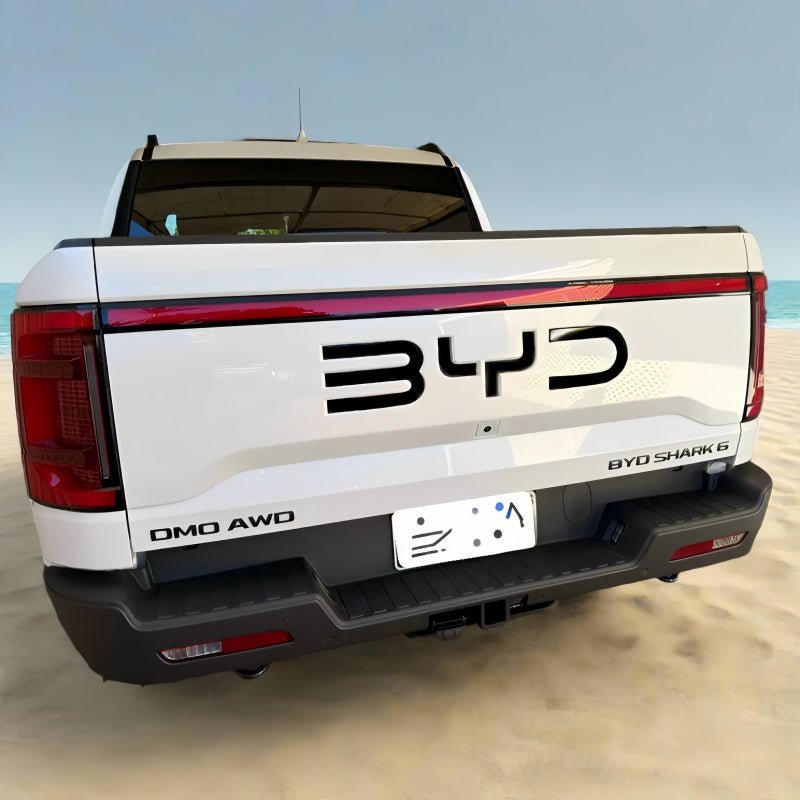 ABS Plastic Rear Emblem for BYD Shark 6 - Nice BYD