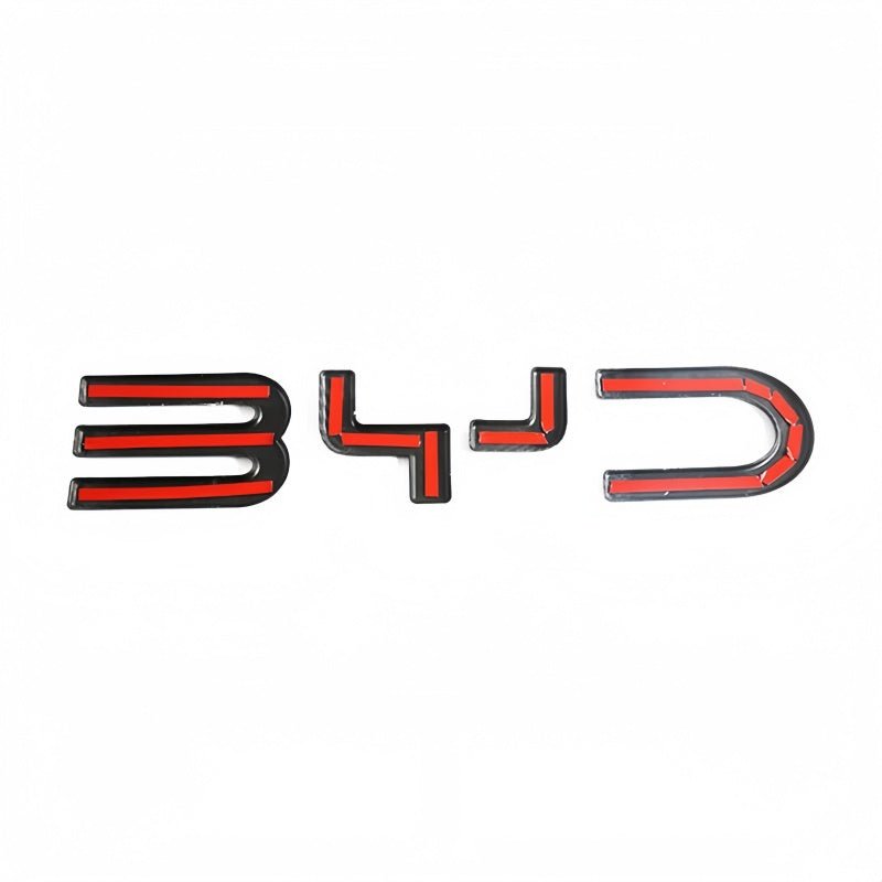 ABS Plastic Rear Emblem for BYD Shark 6 - Nice BYD