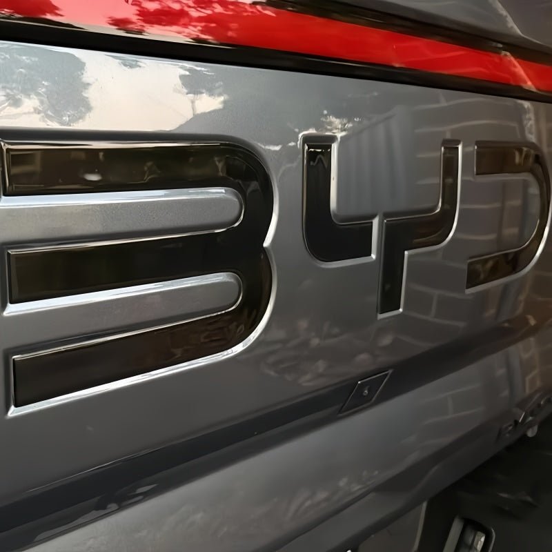 ABS Plastic Rear Emblem for BYD Shark 6 - Nice BYD