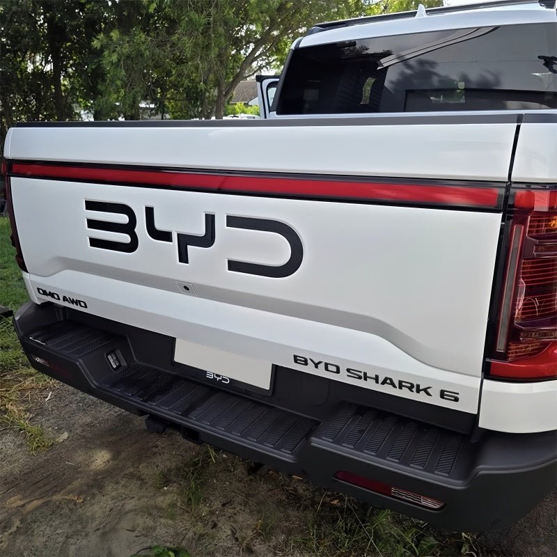 ABS Plastic Rear Emblem for BYD Shark 6 - Nice BYD