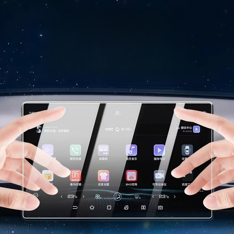 BYD Universal Tempered Glass Screen Protection with Installation