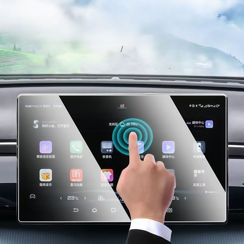 BYD Universal Tempered Glass Screen Protection with Installation