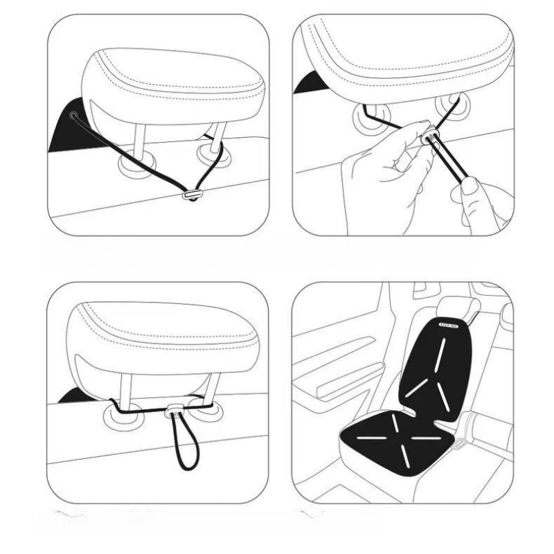Car Child Safety Seat Pad Protection Bottom Wear Mat for BYD