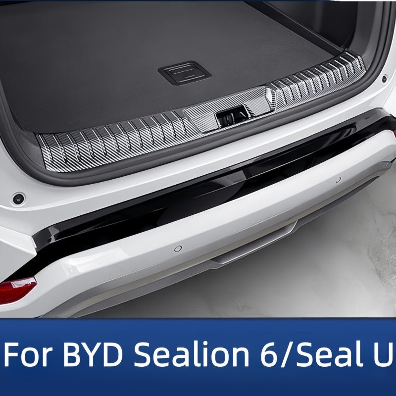 Carbon Fiber Trunk Sill Protector for BYD Sealion 6/Seal U
