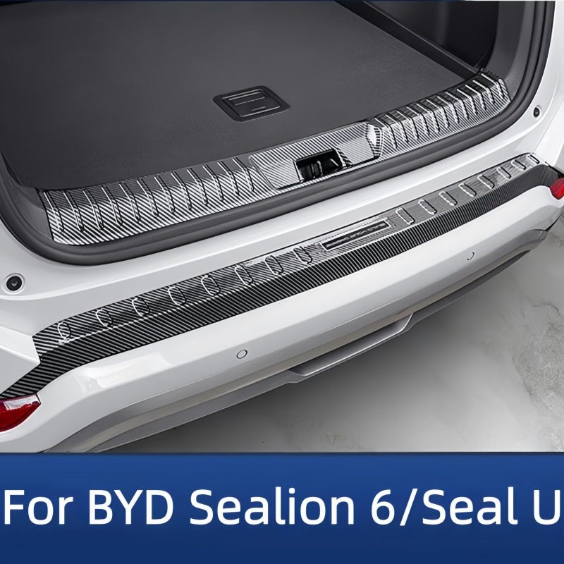 Carbon Fiber Trunk Sill Protector for BYD Sealion 6/Seal U