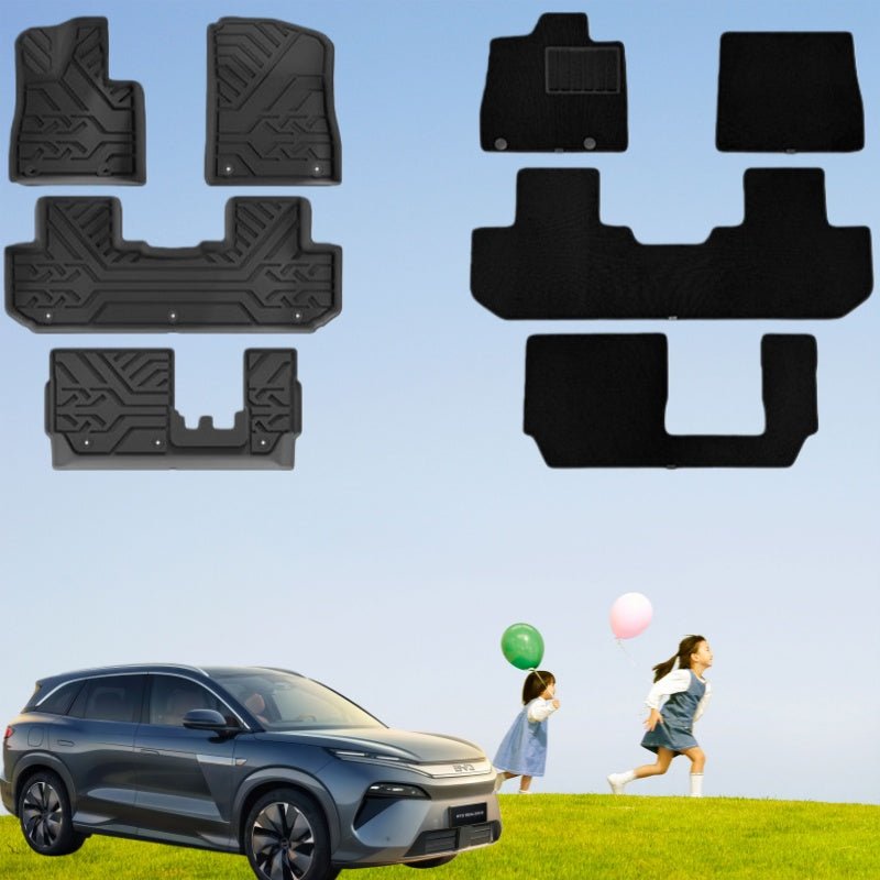 Floor Mats & Trunk Liner Mats for BYD ATTO 8 / Sealion 8 - Nice BYD