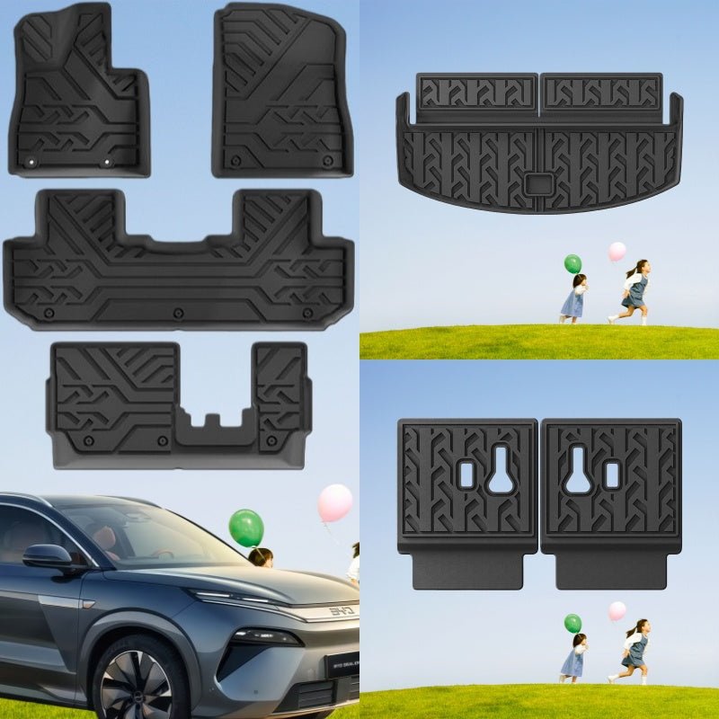Floor Mats & Trunk Liner Mats for BYD ATTO 8 / Sealion 8 - Nice BYD