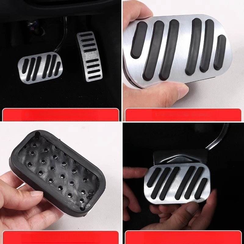 For BYD ATTO 2 Brushed Aluminum Pedal (2 Pcs) - Nice BYD