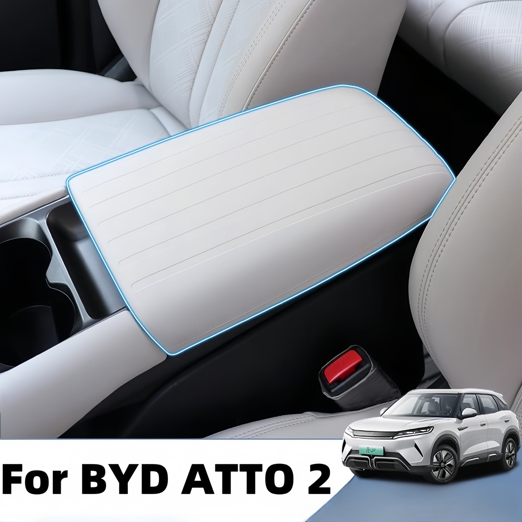 For BYD ATTO 2 Center Console Armrest Cover - Nice BYD