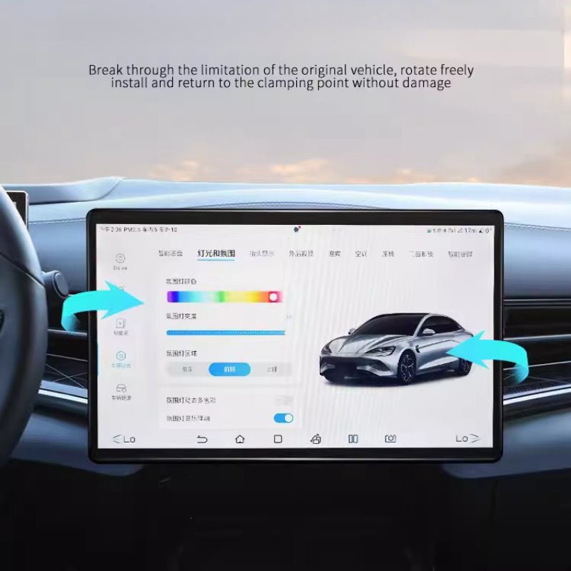360° Anti-Glare Navigation Screen Rotator for BYD