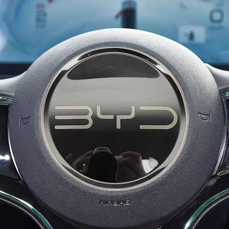 For BYD Atto3 Dolphin Seal Steering Wheel LOGO Protective Cover