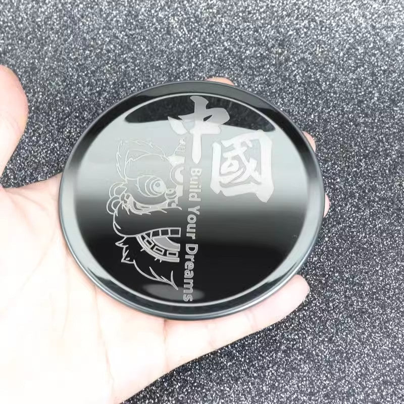For BYD Atto3 Dolphin Seal Steering Wheel LOGO Protective Cover - Nice BYD