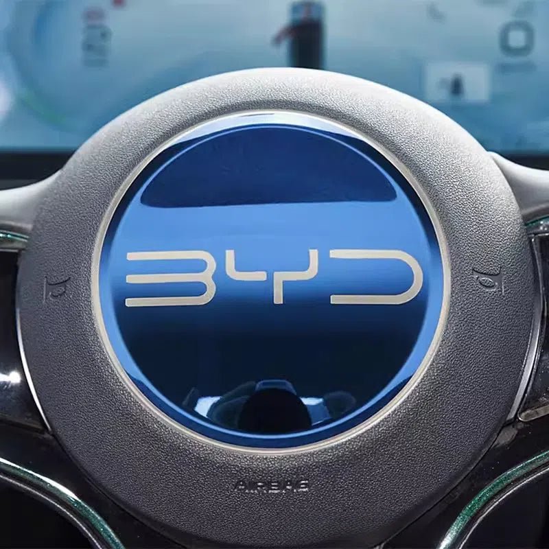 For BYD Atto3 Dolphin Seal Steering Wheel LOGO Protective Cover