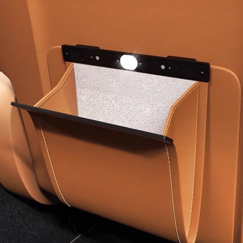 Car Seat Back Storage Bin with Magnetic Lid for BYD