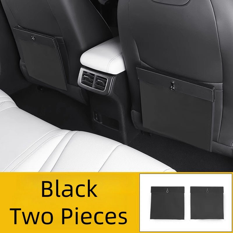 Car Seat Back Storage Bin with Magnetic Lid for BYD