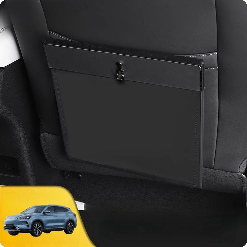 Car Seat Back Storage Bin with Magnetic Lid for BYD