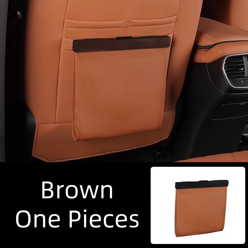 Car Seat Back Storage Bin with Magnetic Lid for BYD