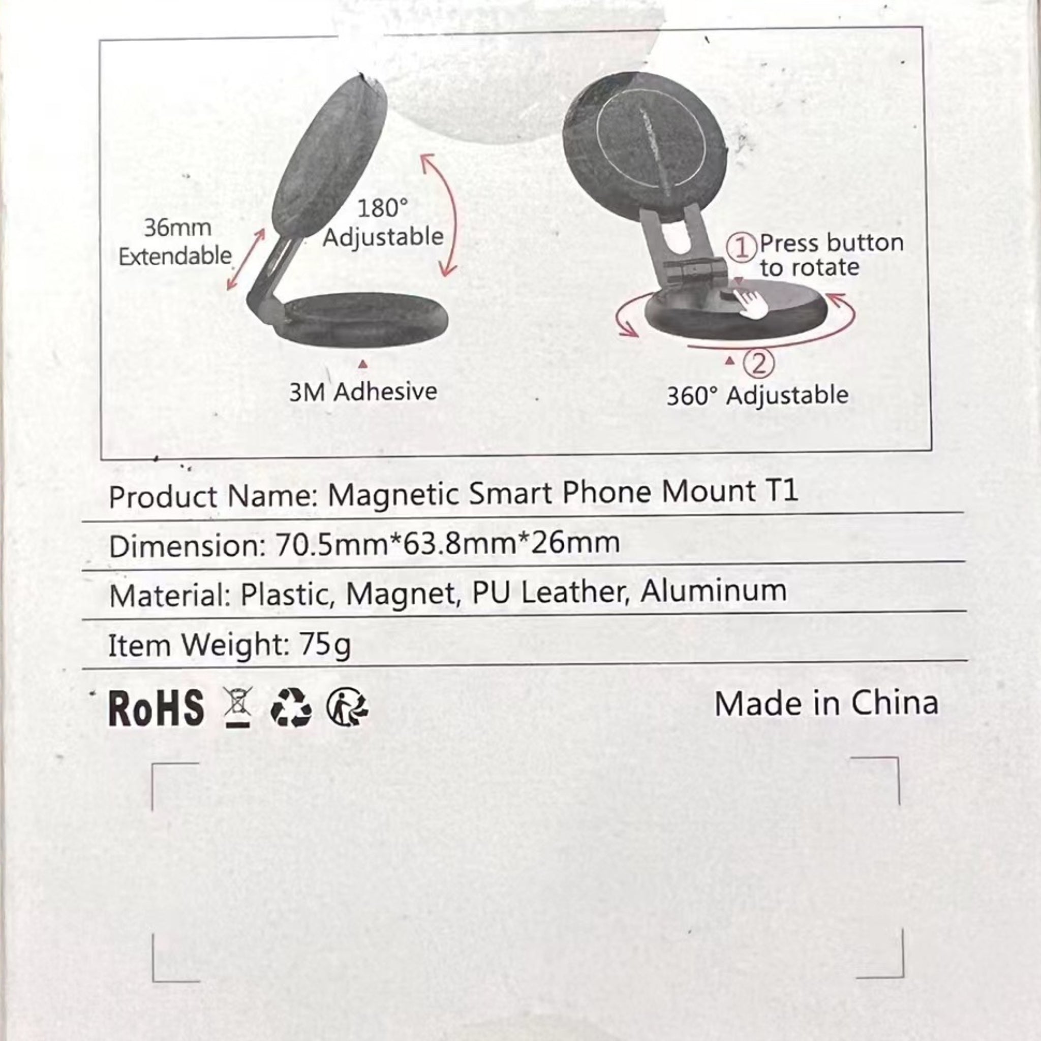 Magnetic Mobile Phone Holder for BYD