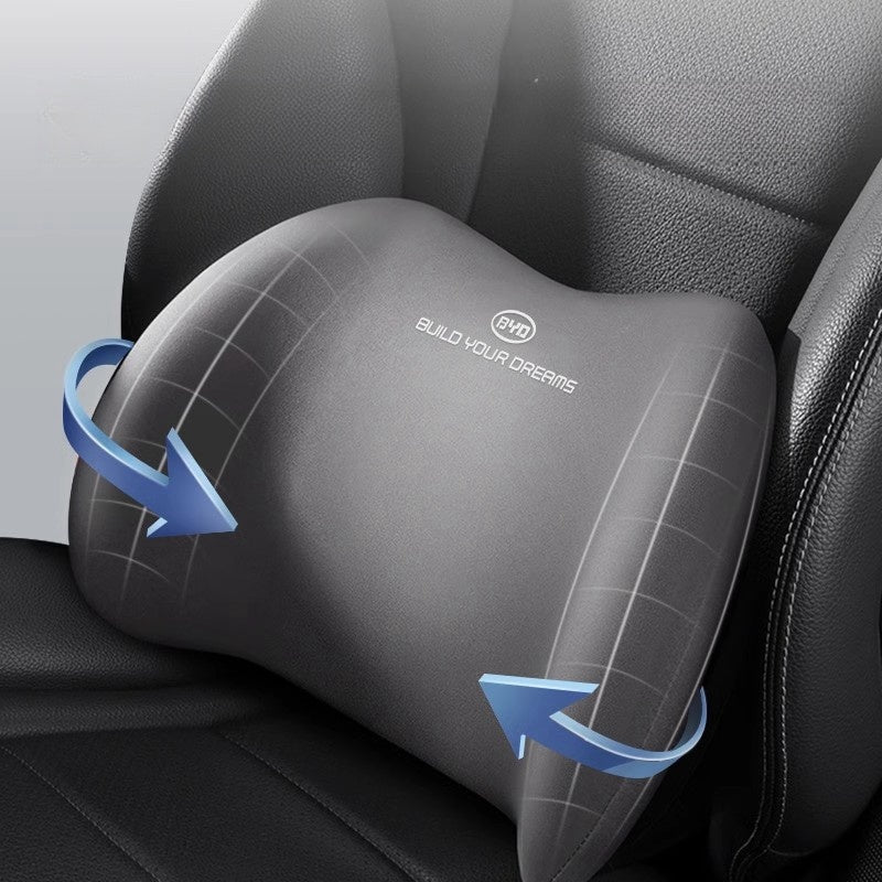 Car Seat Headrest And Waist Pillow For BYD (2 Pcs)