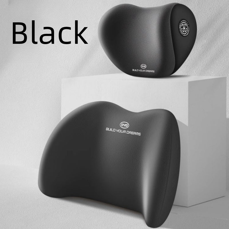 Car Seat Headrest And Waist Pillow For BYD (2 Pcs)