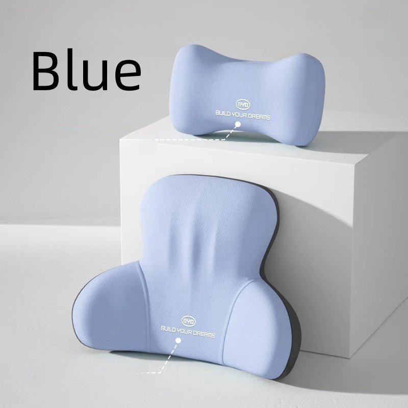 Car Seat Headrest And Waist Pillow For BYD (2 Pcs)
