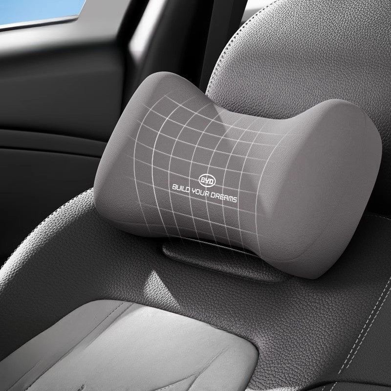 Car Seat Headrest And Waist Pillow For BYD (2 Pcs)