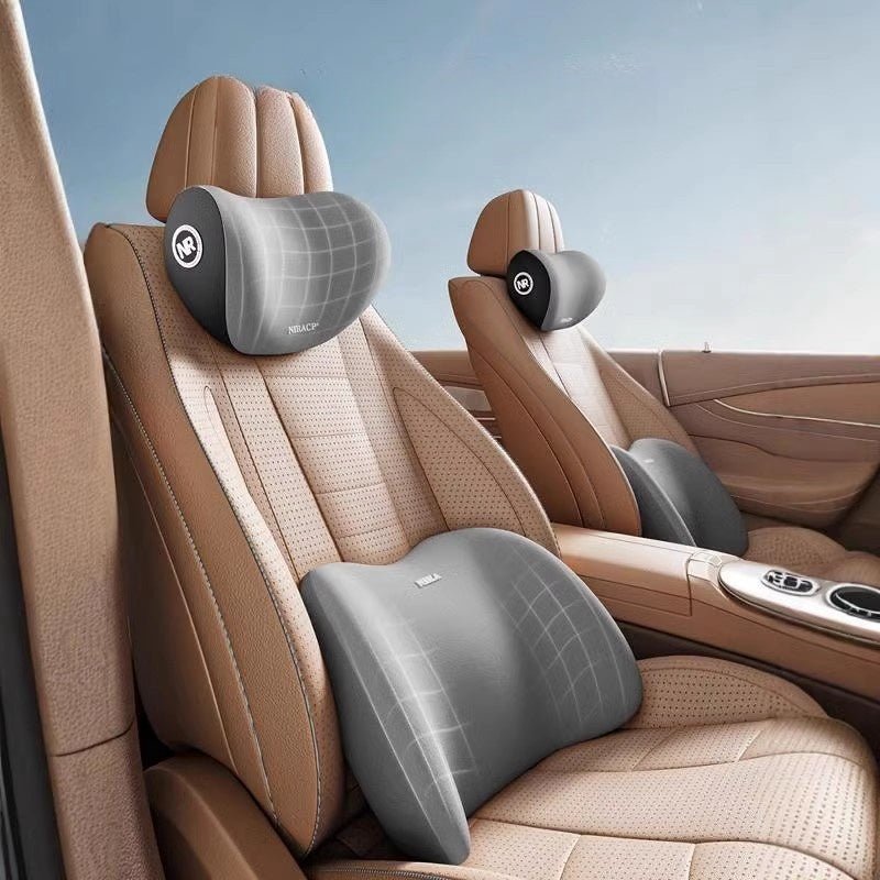 Car Seat Headrest And Waist Pillow For BYD (2 Pcs)