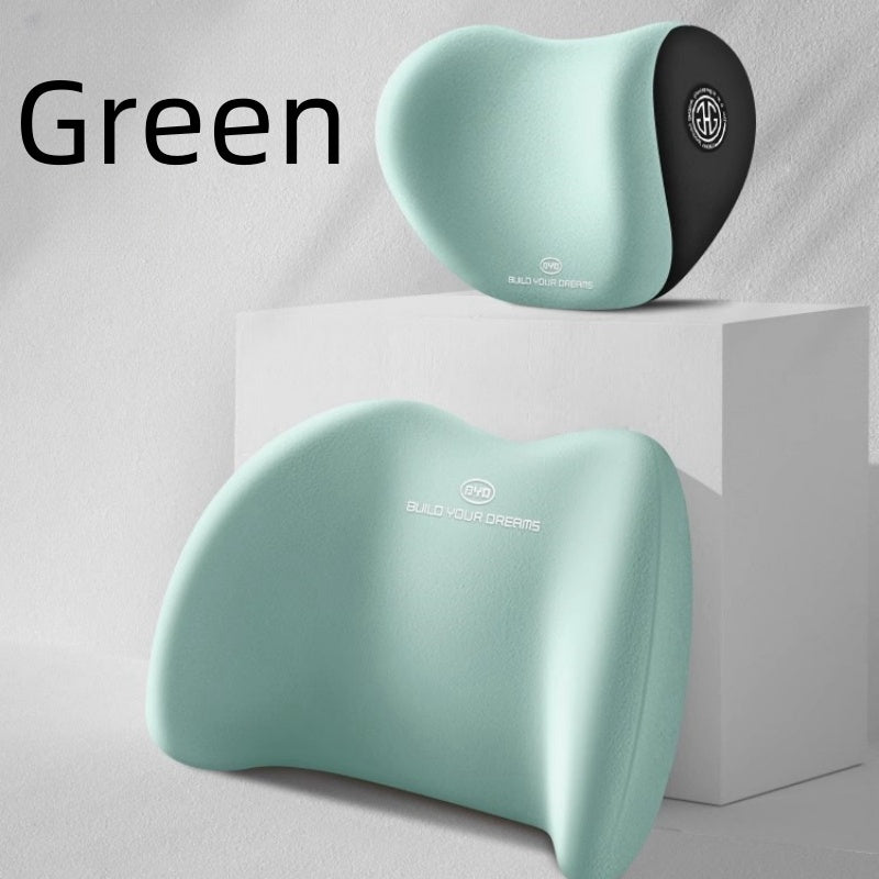 Car Seat Headrest And Waist Pillow For BYD (2 Pcs)