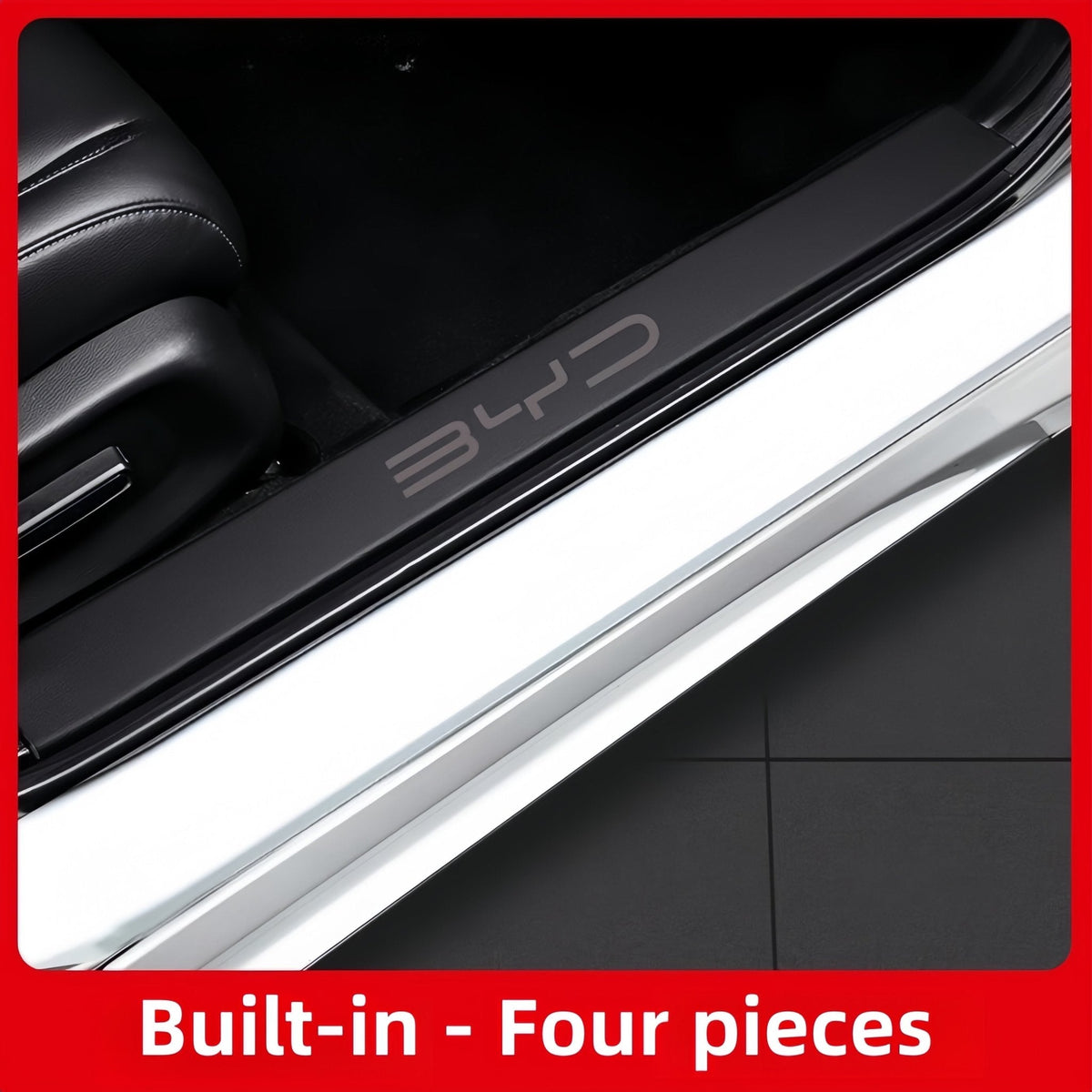 Door Sill Leather Protector for BYD