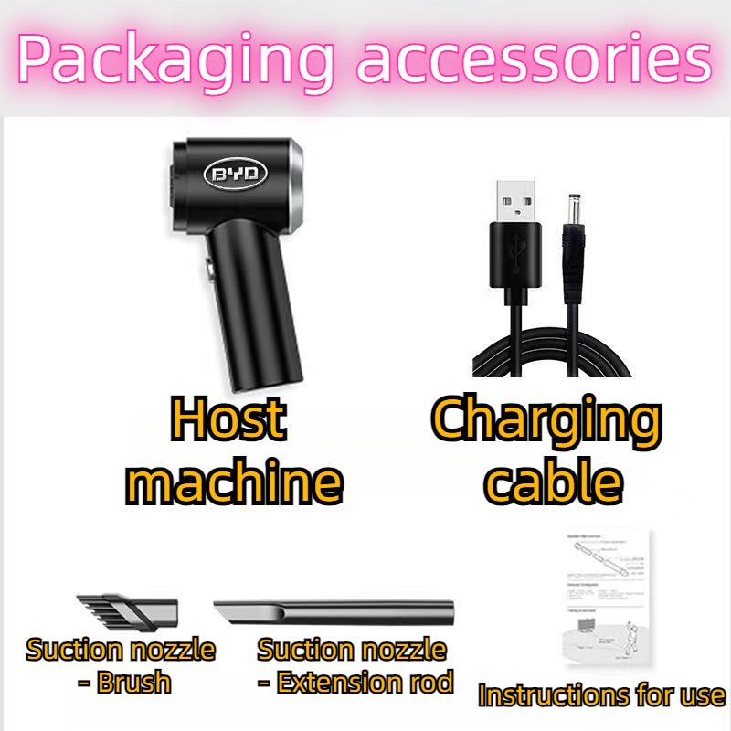 Car Wireless Vacuum Cleaner for BYD