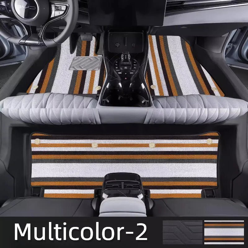 For BYD SEAL Automotive Double Floor Mat （ TPE Floor Mat + Felt Surface ） - Nice BYD