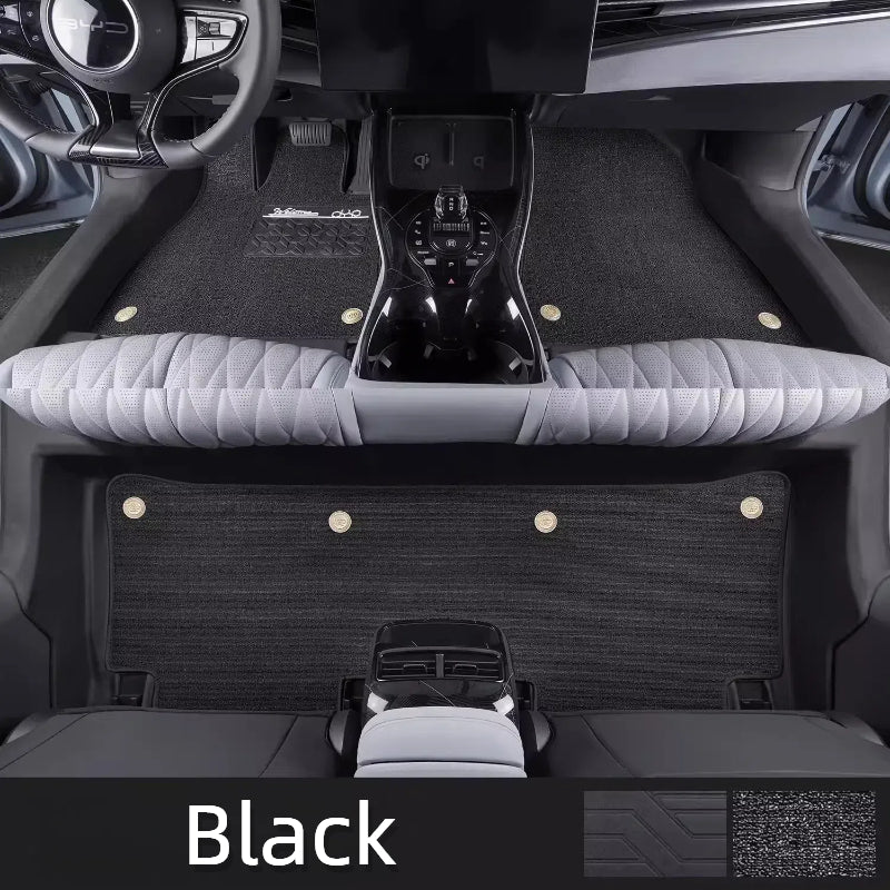 For BYD SEAL Automotive Double Floor Mat （ TPE Floor Mat + Felt Surface ） - Nice BYD