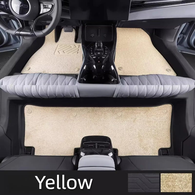 For BYD SEAL Automotive Double Floor Mat （ TPE Floor Mat + Felt Surface ） - Nice BYD