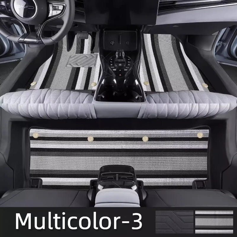 For BYD SEAL Automotive Double Floor Mat （ TPE Floor Mat + Felt Surface ） - Nice BYD