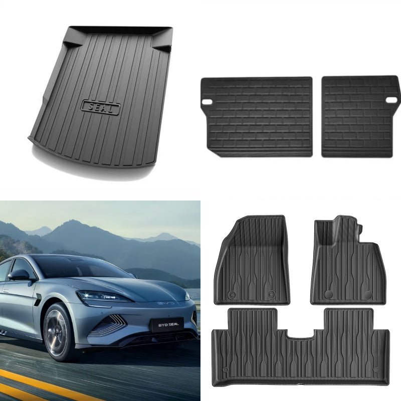 For BYD Seal TPE Rubber Floor Mat & Trunk Mat - Nice BYD