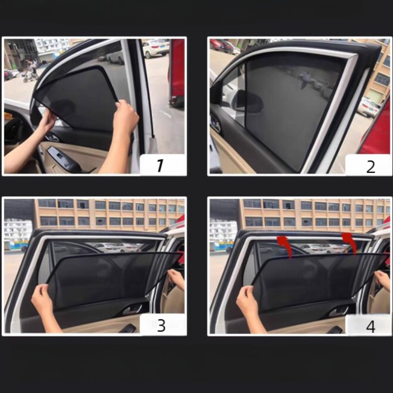 For BYD Seal u & Sealion 6 MagiShade – Magnetic Sunshade Set