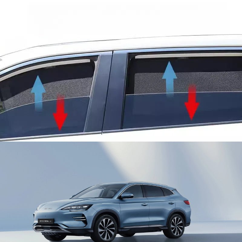 For BYD Seal u & Sealion 6 MagiShade – Magnetic Sunshade Set