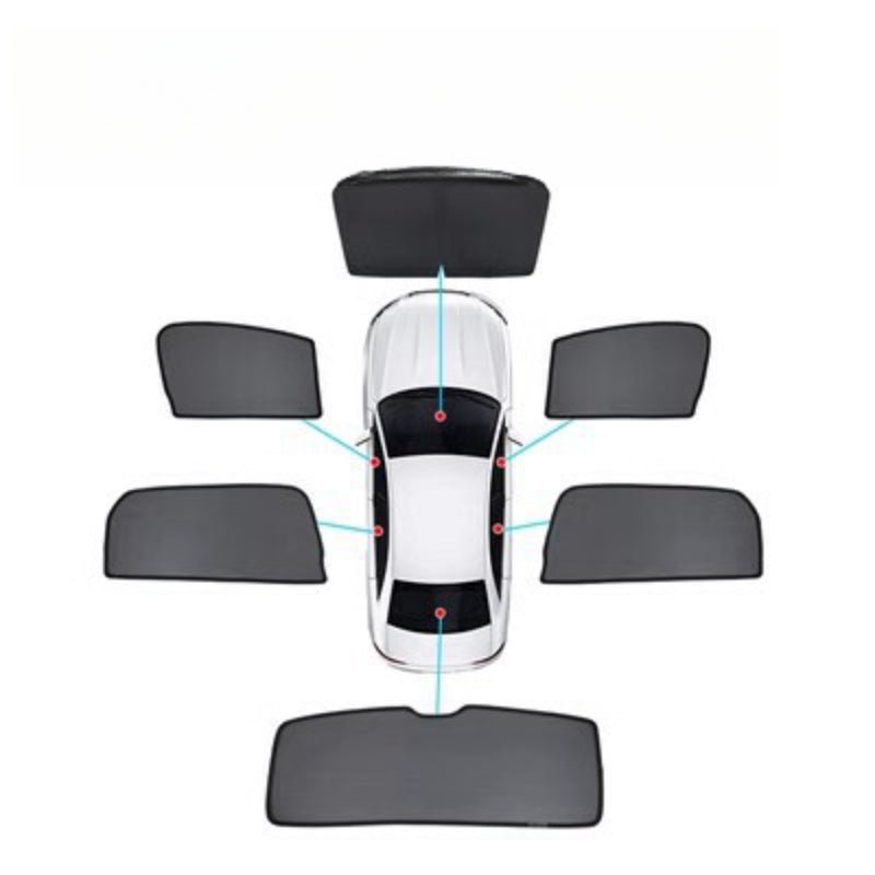For BYD Seal u & Sealion 6 MagiShade – Magnetic Sunshade Set