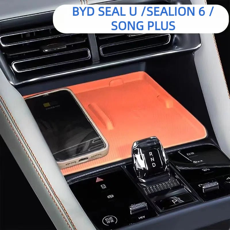 For BYD SEAL U / SEALION 6 / SONG PLUS Wireless Charger Silicone Pad