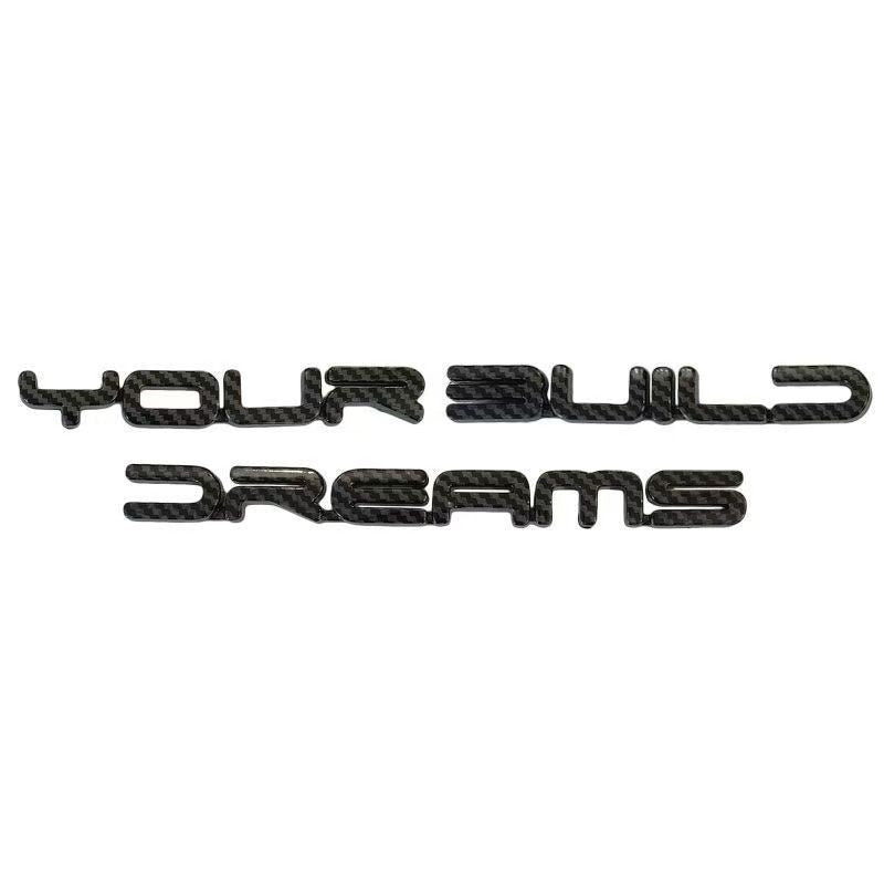For BYD Seal U/Sealion 6 Logo Black Emblem Sticker