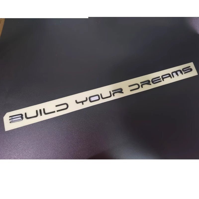 For BYD Seal U/Sealion 6 Logo Black Emblem Sticker