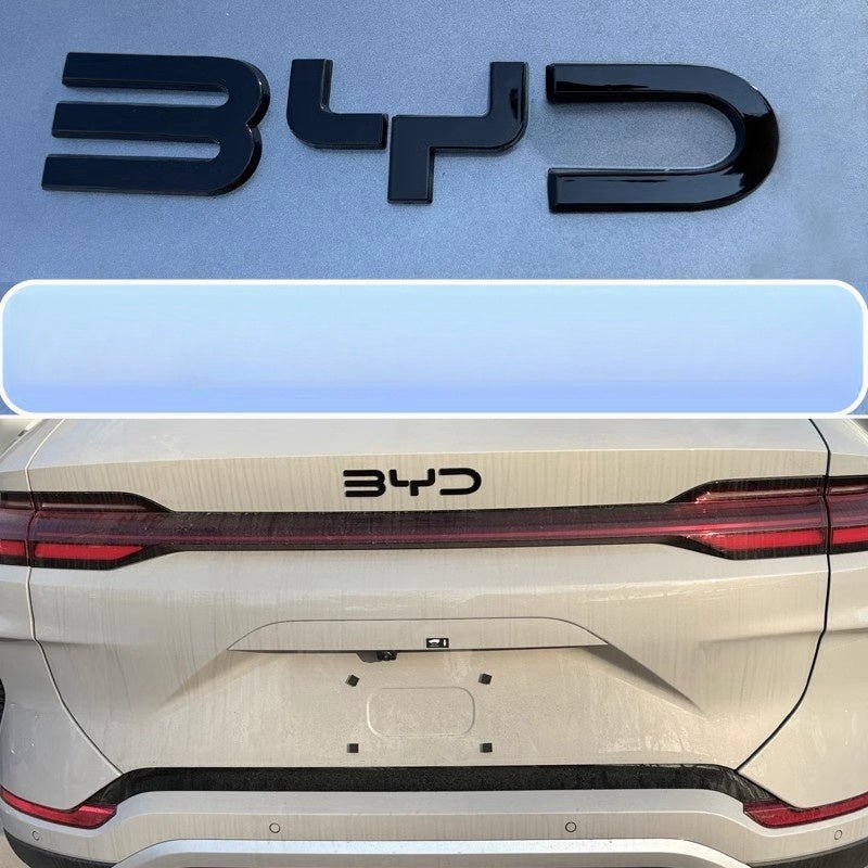 For BYD Seal U/Sealion 6 Logo Black Emblem Sticker