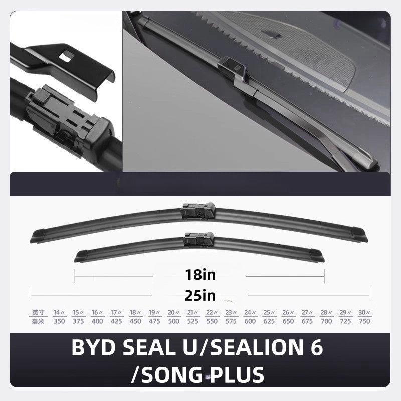 For BYD SEAL U/SEALION 6/SONG PLUS Front Windshield Wiper （Two Pieces） - Nice BYD