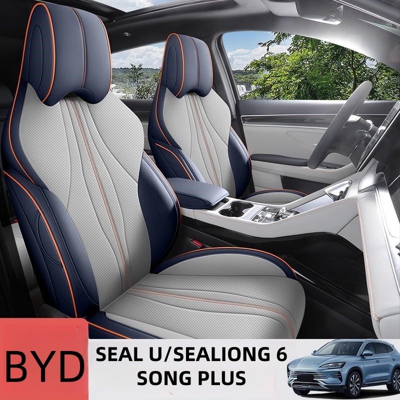 For BYD Sealion 6/Seal U Full-Coverage Waterproof Seat Protectors