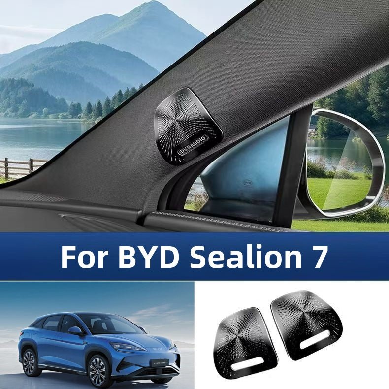A-Pillar Sound Cover for BYD Sealion 7 (2 Pcs）